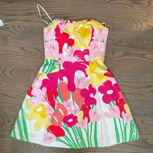 Lilly Pulitzer size 4 strapless dress
